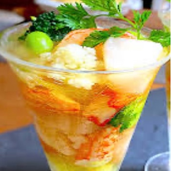 野菜・カニのテリーヌ