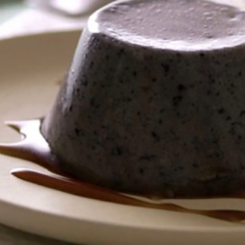 黒胡麻豆乳プリン